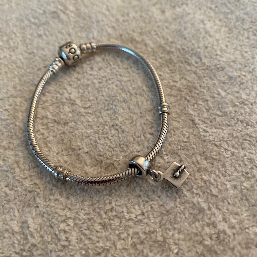 Pandora Graduation Cap Dangle Charm